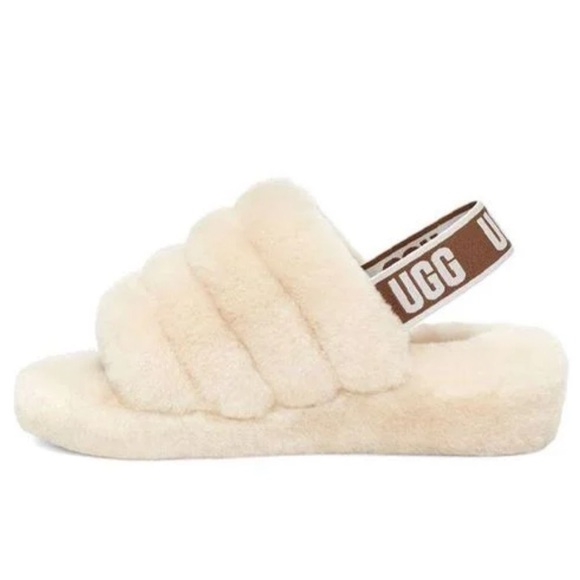 Ugg Fluff Yeah Slide - Natural - Picture 2 of 4